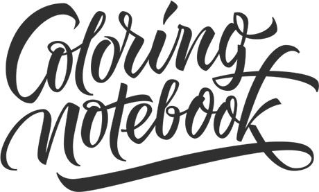 notebook paper coloring page