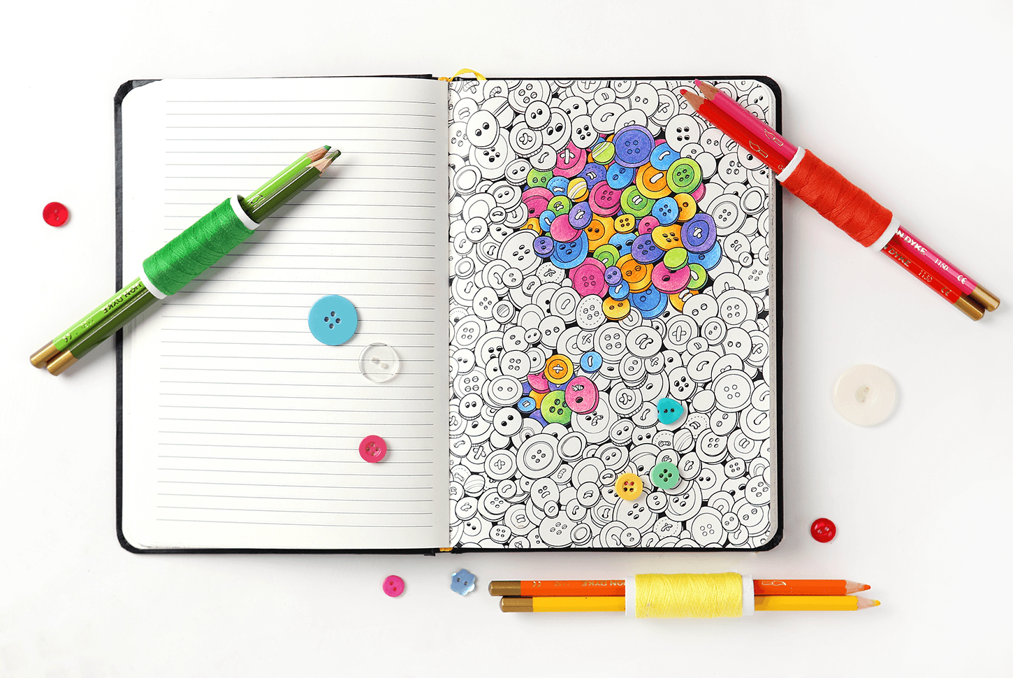 Download Paper Notebook with Adult Coloring Pages | ColoringNotebook